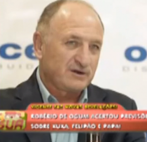 Robério acerta previsões sobre Felipão na seleção. Assista o vídeo!
